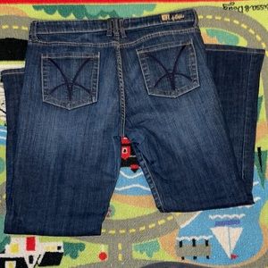 Kut from the Kloth Bootcut Jeans Womens Dark Wash Size 14 VGUC